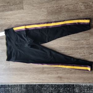 Calvin Klein Striped High Waist Leggings